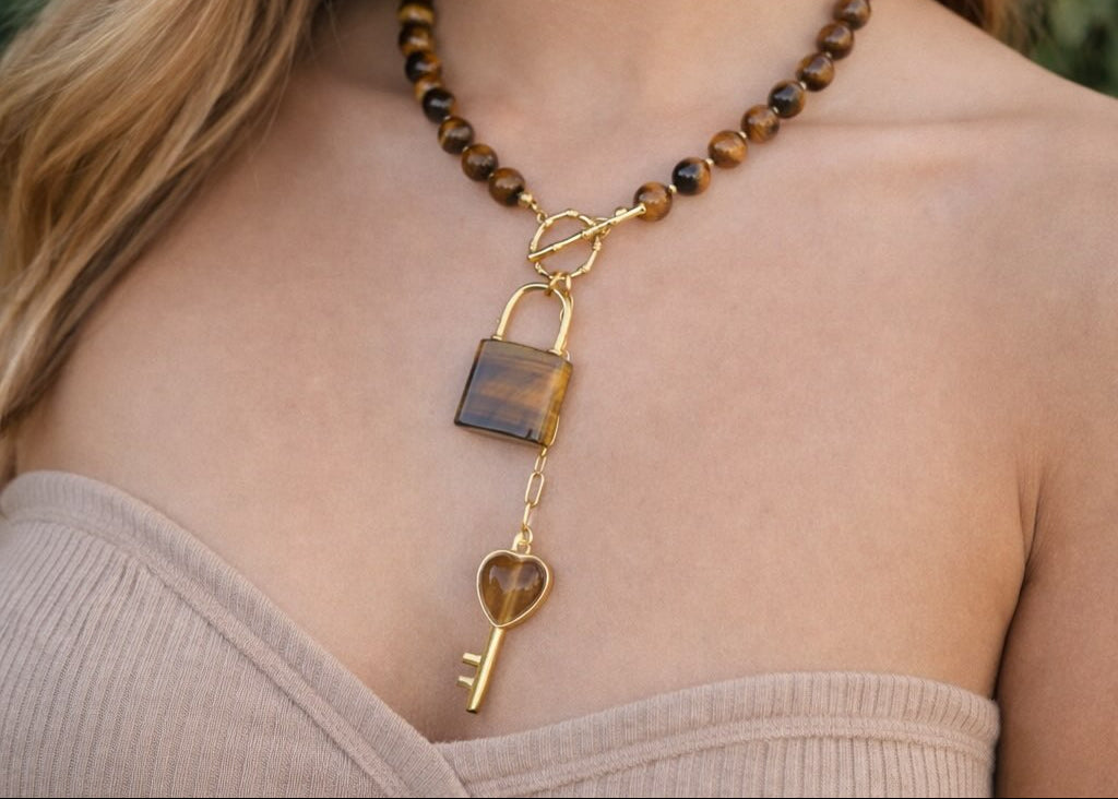Collar + Dijes Candado